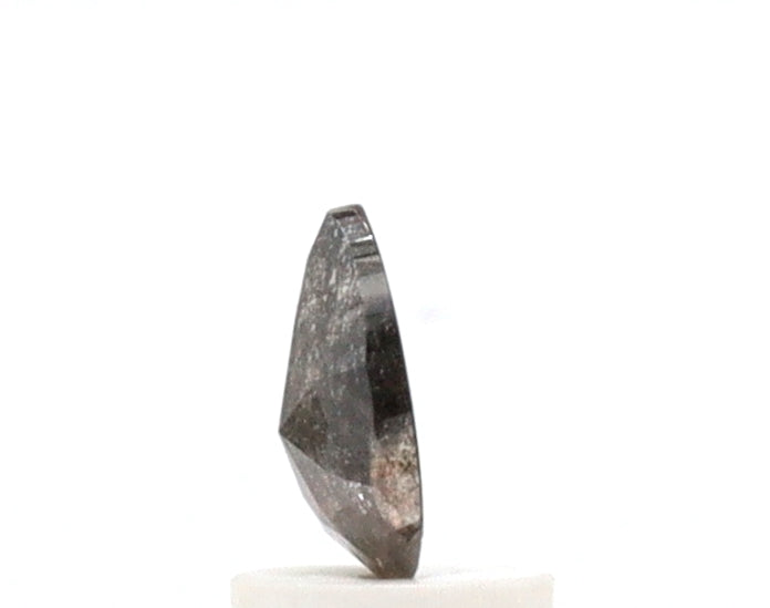 0.50 Ct Pear Cut Salt and Pepper Diamond