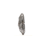 0.50 Ct Pear Shape Salt and Pepper Diamond