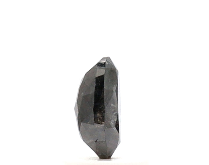 1.057 Ct Oval Cut Salt and Pepper Diamond