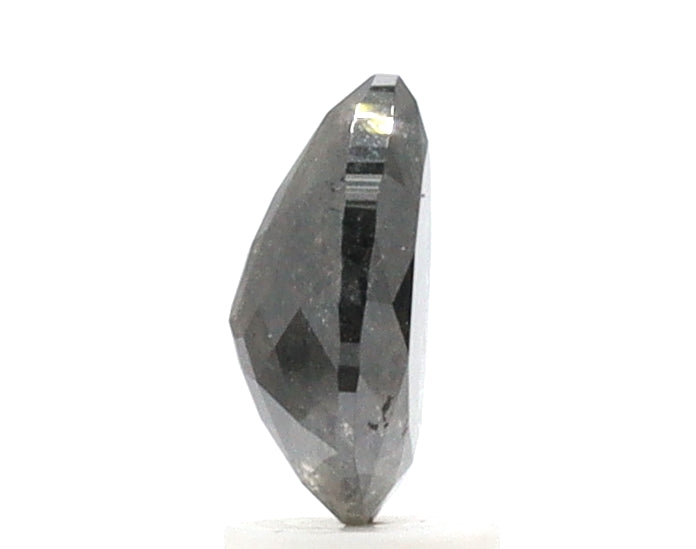 2.32 Ct Pear Shape Salt and Pepper Diamond