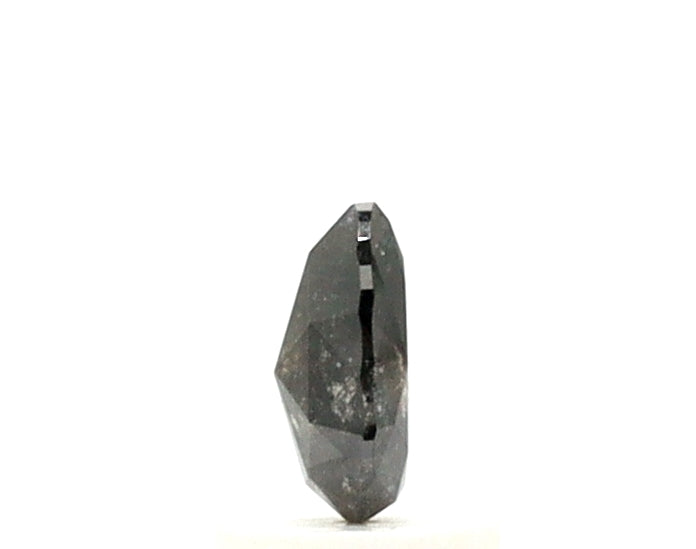 0.50 Ct Pear Shape Salt and Pepper Diamond