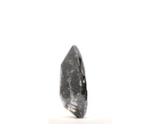0.50 Ct Pear Cut Salt and Pepper Diamond