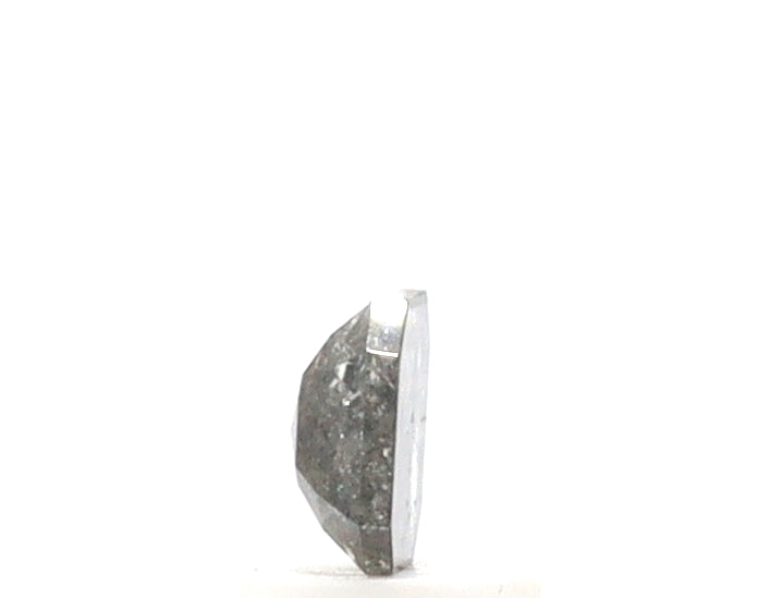 0.80 Ct Radiant Cut Salt and Pepper Diamond