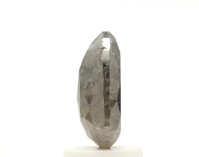 1.50 ct Pear Shape Salt and Pepper Diamond