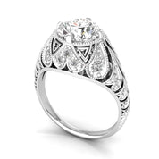 2 Carat Old European Cut Diamond Vintage Rings Vintage Engagement Rings