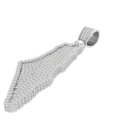 4 Ct Diamonds Lab Grown Pendant Palastine in 925 Sterling Silver