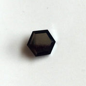 1 Ct To 3 Ct Hexagonal Shape Real Black Diamond
