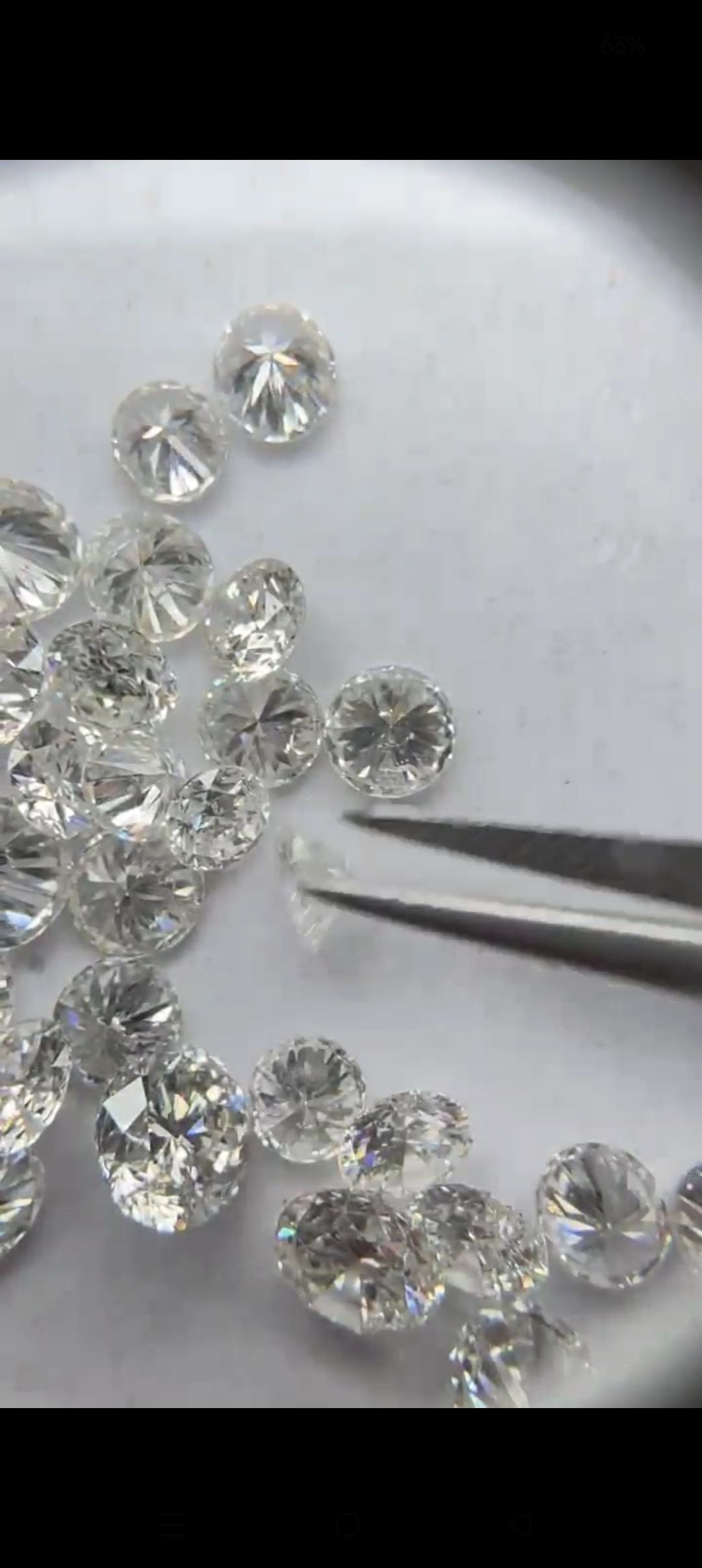 100% Natural Diamond 4 mm to 5 mm size Round Brilliant Cut GH Color SI2 to I1 Clarity(Total 5 Carat Lots)