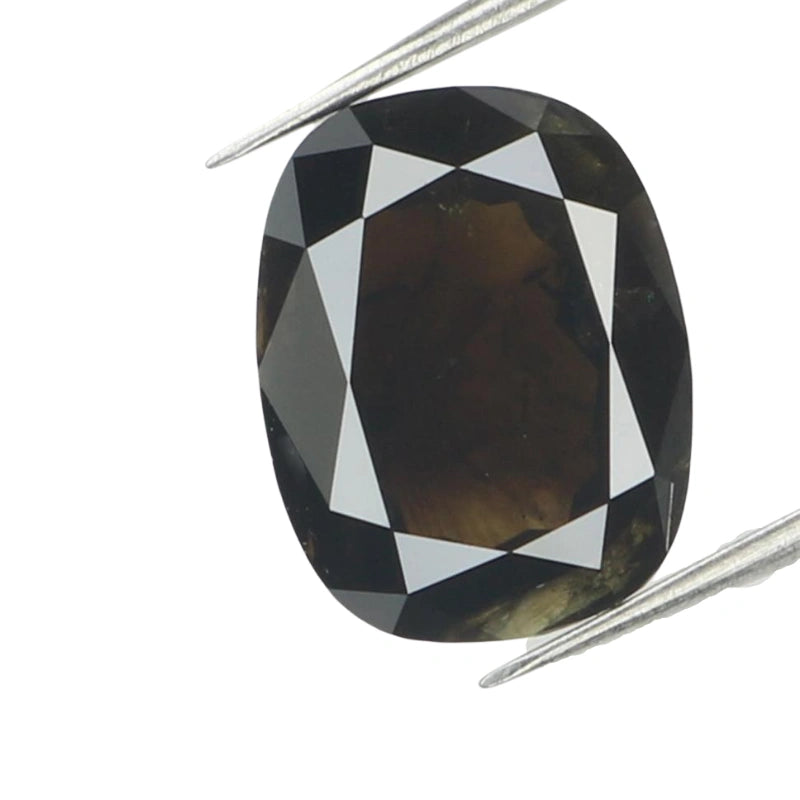 1 Carat Oval Cut Diamond Natural Black Diamond