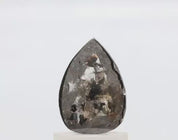 0.50 Ct Pear Cut Salt and Pepper Diamond