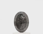 1.17ct Oval Cut Salt and Pepper Diamond