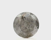 2.04 Ct Round Cut Salt and Pepper Diamond