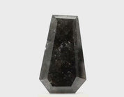 1.38 Ct Coffin Shape Salt and Pepper Diamond