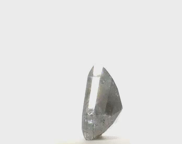 0.95 Ct Diamond Shape Salt & Pepper Diamond