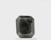 1.43 Ct Radiant Cut Salt and Pepper Diamond