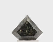 1.57 Ct Shield Cut Salt and Pepper Diamond