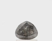 0.8ct Pear Shape Salt and Pepper Diamond