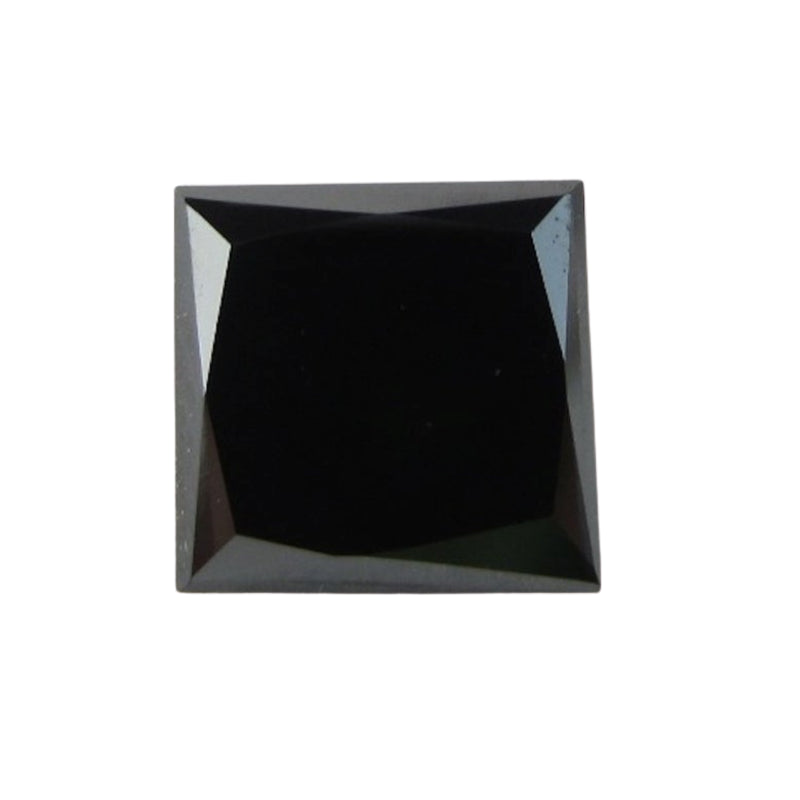 2 Carat Princess Cut Black Diamond Wholesale