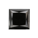 6 MM Size Princess Cut Diamond Loose Black Diamonds