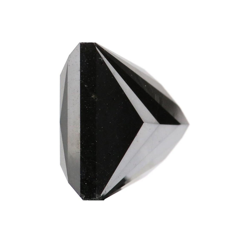 8 Mm Princess Shape Diamond Natural Black Diamond