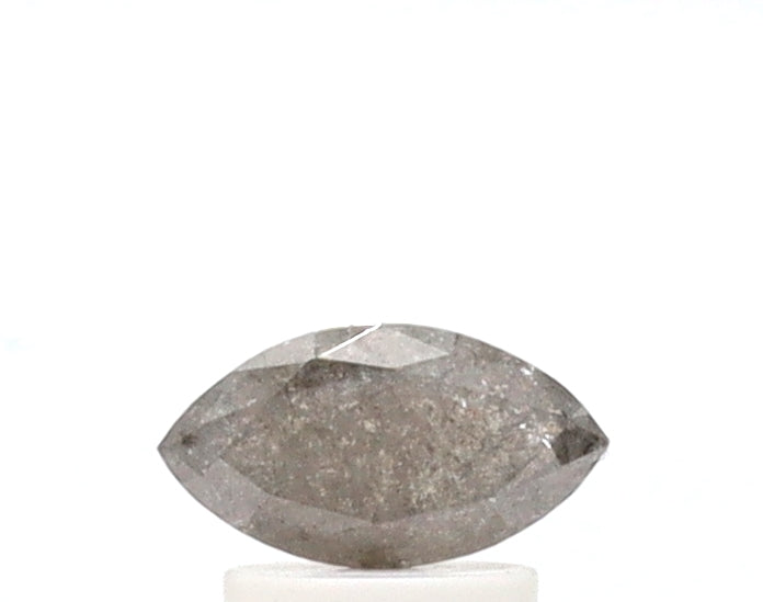 0.80 ct Marquise Cut Salt and Pepper Diamond