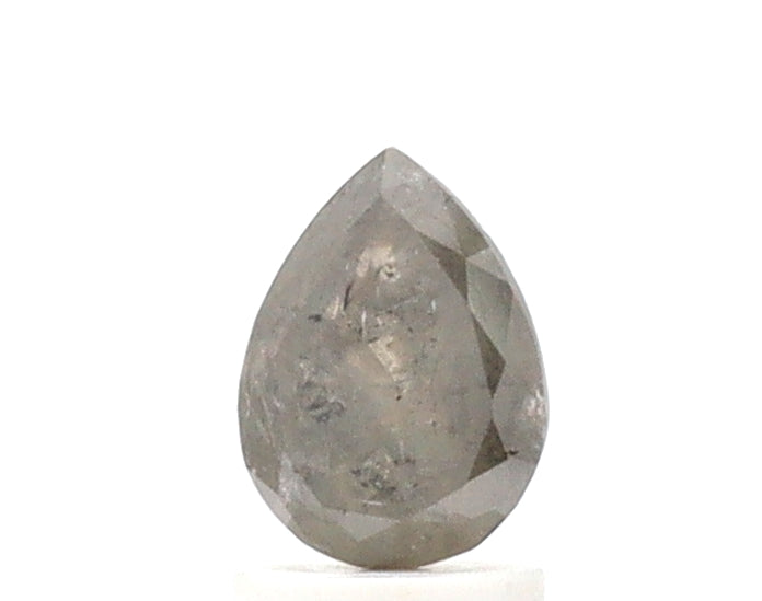 1.55 Ct Pear Shape Salt and Pepper Diamond