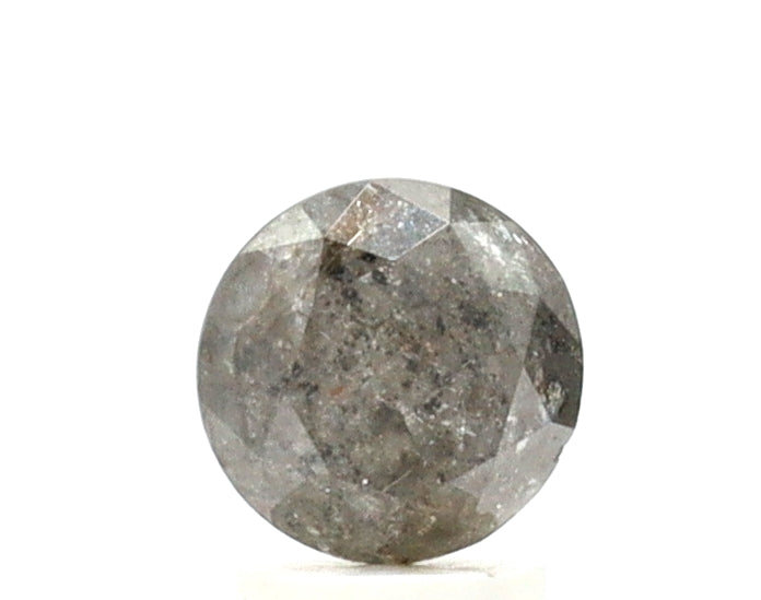 2.04 Ct Round Cut Salt and Pepper Diamond