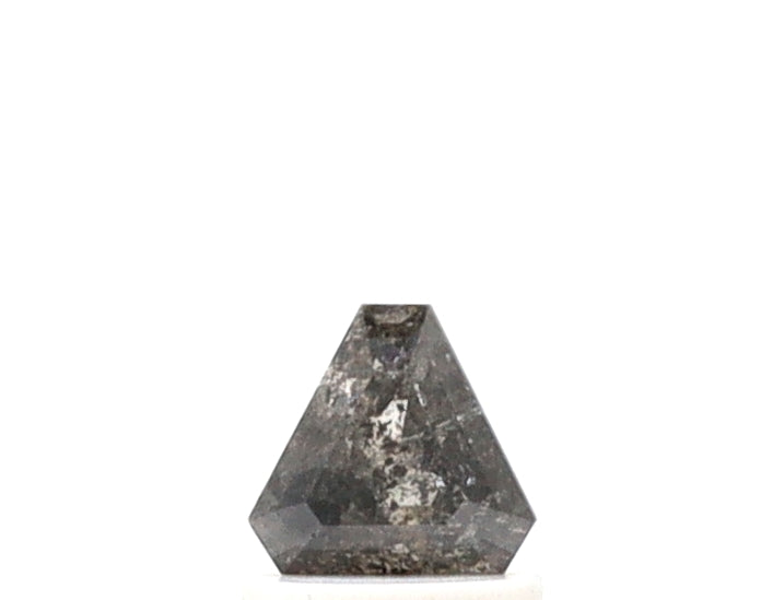 0.50 Ct Geometric Shape Salt and Pepper Diamond