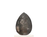 0.50 Ct Pear Cut Salt and Pepper Diamond