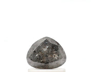 0.80 Ct Pear Shape Salt and Pepper Diamond