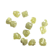 3 Carat Yellow Rough Diamond Beads