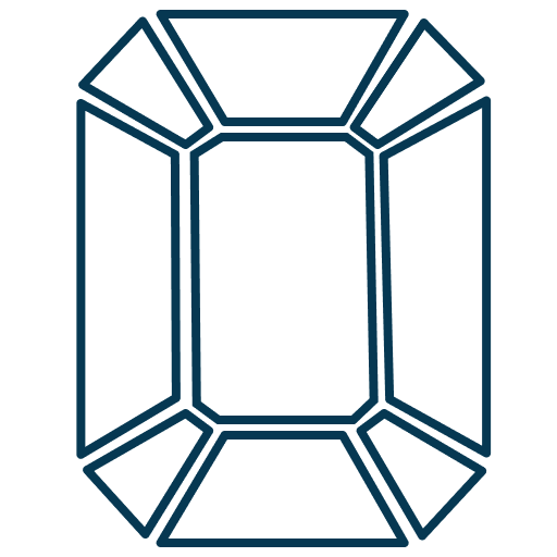 Pie Cut Diamond icon